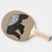 ハニーバ扱いにくッジャー 卓球ラケット (横)