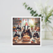 ハニーバ食べンジャーのケーキ、ハニーバガーの招待 シーズンカード (スタンド正面)