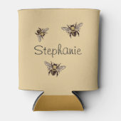 ハニーパーソナライズされたビークーラーボックス 缶クーラー (正面)