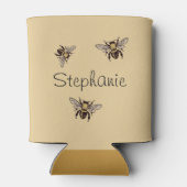 ハニーパーソナライズされたビークーラーボックス 缶クーラー (裏面)