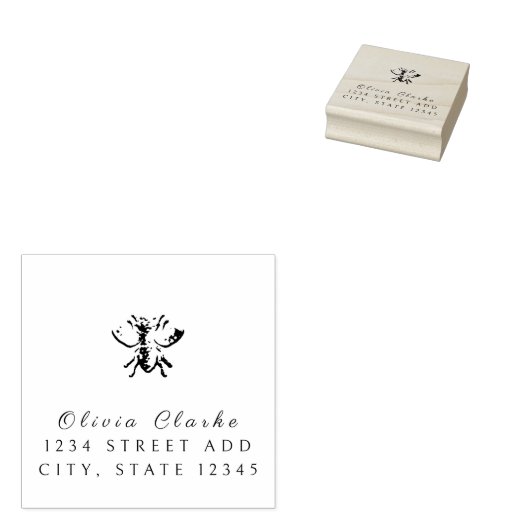 ハニーパーソナライズされたビー ラバースタンプ (押印)