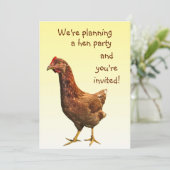 ハニーパーティー招待状 招待状 (スタンド正面)