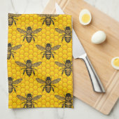 ハニービクトリアン·バチ キッチンタオル (四つ折り)