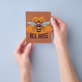 ハニービジネス ハニープレゼント 、蜂が好き 、養蜂ギフト チラシ (手)