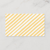 ハニービーぬいぐるみベビーシャワーおむつラッフル エンクロージャーカード (裏面)