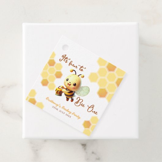 ハニービーのおもしろいに誕生日 フェイバータグ (インサイチュ)