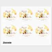 ハニービーのおもしろいに誕生日 ラウンドシール (シート)