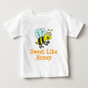 ハニービーのような甘い ベビーTシャツ