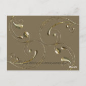 ハニービーのコレクターカード ポストカード (裏面)