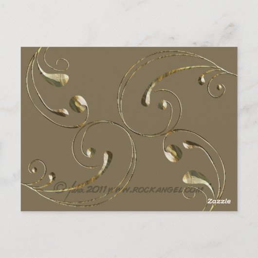 ハニービーのコレクターカード ポストカード (裏面)