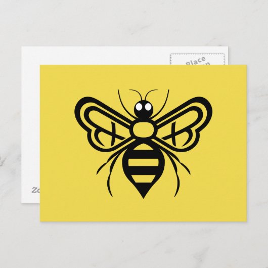 ハニービーはがき ポストカード (正面/裏面)