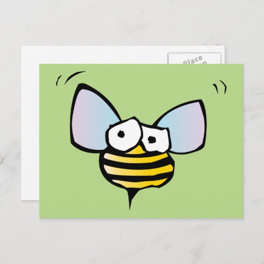ハニービーはがき ポストカード (正面/裏面)