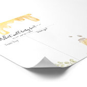 ハニービーひまわり花ジェンダー投票チャートを表示 ポスター (角)