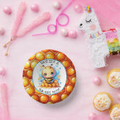 ハニービーをテーマにした少年の赤ちゃんシャワー ペーパーボウル (パーティー)