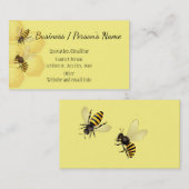 ハニービーアピールビジネスカスタム 名刺 (正面/裏面)