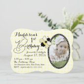 ハニービーアンドギンガム誕生日 招待状 (スタンド正面)