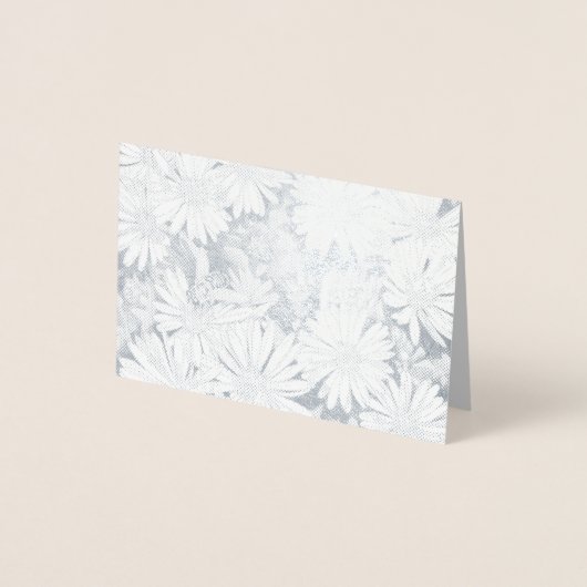 ハニービーアートカードワイルドフラワーカスタムのグリーティングカード 箔カード (正面)