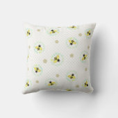 ハニービーイエロー クッション (裏面)