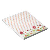 ハニービーオレンジナスタジウムコスモス並木 ノートパッド (アングル)