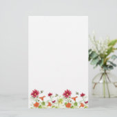 ハニービーオレンジナスタジウムレッドフラワーズ 便箋 (スタンド正面)