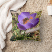 ハニービーオンクロカス クッション (ブランケット)