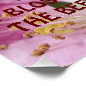 ハニービーオンブロッサム引用文 ポスター (コーナー)