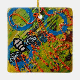 ハニービーオーナメント セラミックオーナメント