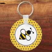 ハニービーキーチェーン キーホルダー (正面)
