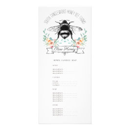 ハニービーキーパーアピールファームビーキーパー ラックカード