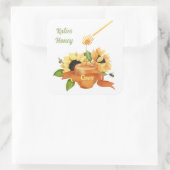 ハニービーキーパー製品ラベル スクエアシール (バッグ)