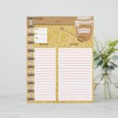 ハニービークックブックインサート (スタンド正面)