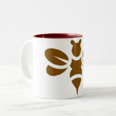 ハニービーコーヒーマグ ツートーンマグカップ (正面左)