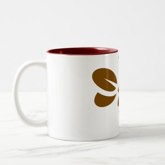 ハニービーコーヒーマグ ツートーンマグカップ (左)