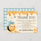 ハニービーサンキューカード エンクロージャーカード (正面/裏面)