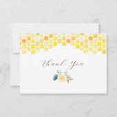 ハニービーサンキューカード サンキューカード (裏面)