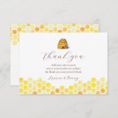 ハニービーサンキューカード サンキューカード (正面/裏面)