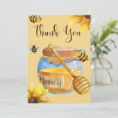 ハニービーサンキューカード 招待状 (スタンド正面)