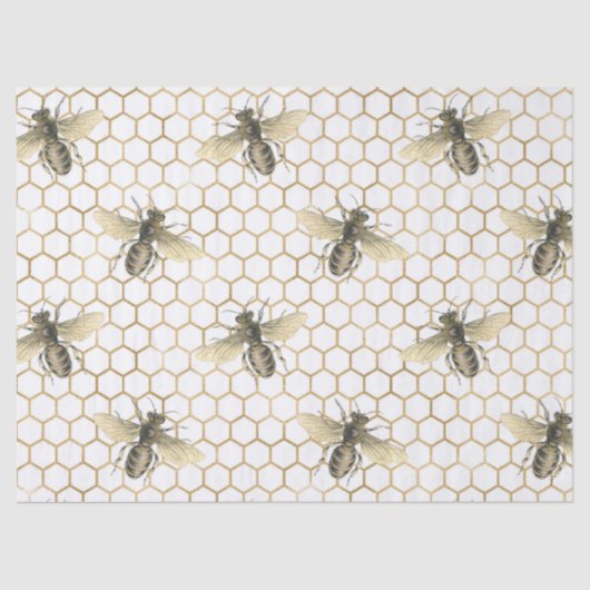 ハニービーシリーズデザイン7 薄葉紙 (正面)