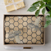 ハニービーシリーズデザイン9ティッシュペーパー 薄葉紙 (ギフト)