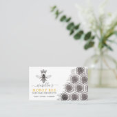 ハニービースキンケア製品ビジネスカード 名刺 (スタンド正面)