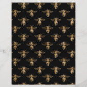 ハニービースクラップブック紙シート (裏面)