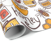 ハニービーズアピラフローラプレゼント ラッピングペーパー (ロールコーナー)