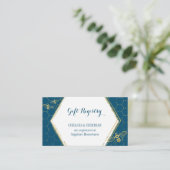 ハニービーティール（緑がかった色）金ゴールドギフト登録カード エンクロージャーカード (スタンド正面)