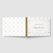 ハニービーテーマベビーシャワー ゲストブック (全面)