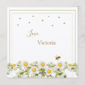 ハニービーデイジーリースビーマイハニーバレンタインデー シーズンカード (裏面)