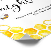 ハニービーデイトナイトアイディアブライダルポスター ポスター (角)