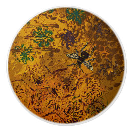 ハニービーノブの引っ張り セラミックノブ