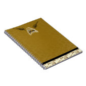 ハニービーハイブゴールデンイエローナチュラル ノートブック (右側)