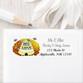 ハニービーハイブリターンメール住所 シール (インサイチュ)