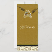 ハニービーハイブヴィンテージオーガニックギフト証明書 (正面)